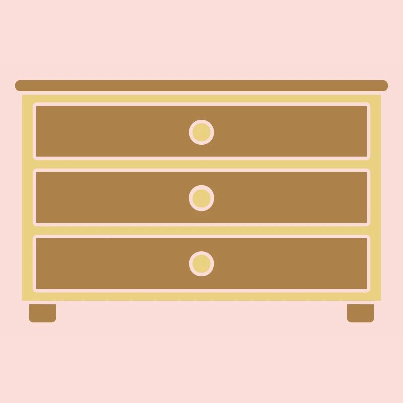 Tiroirs de meubles design Commode