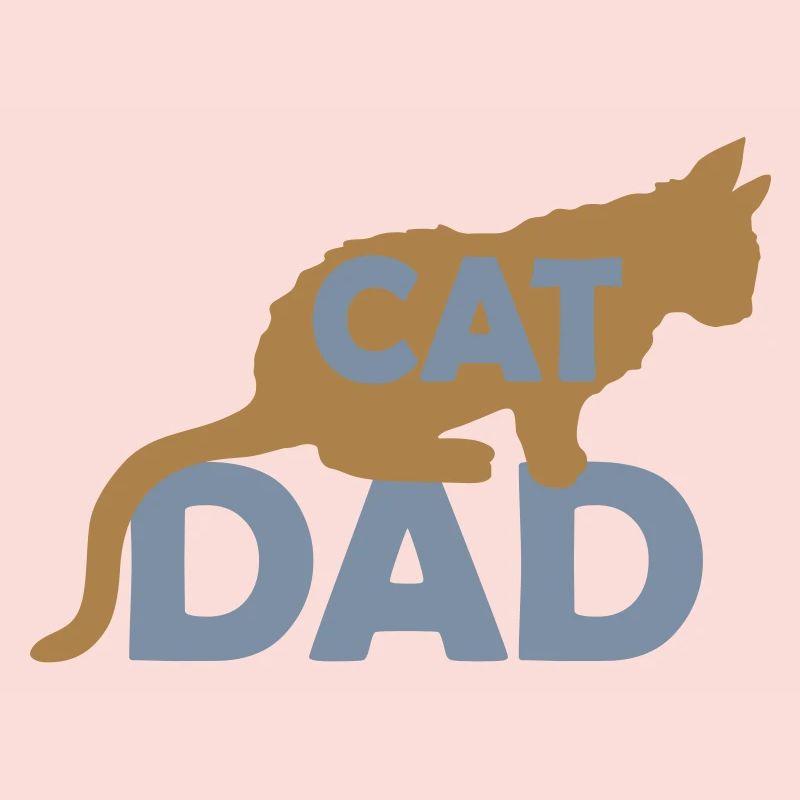 Conception du logo Cat Dad