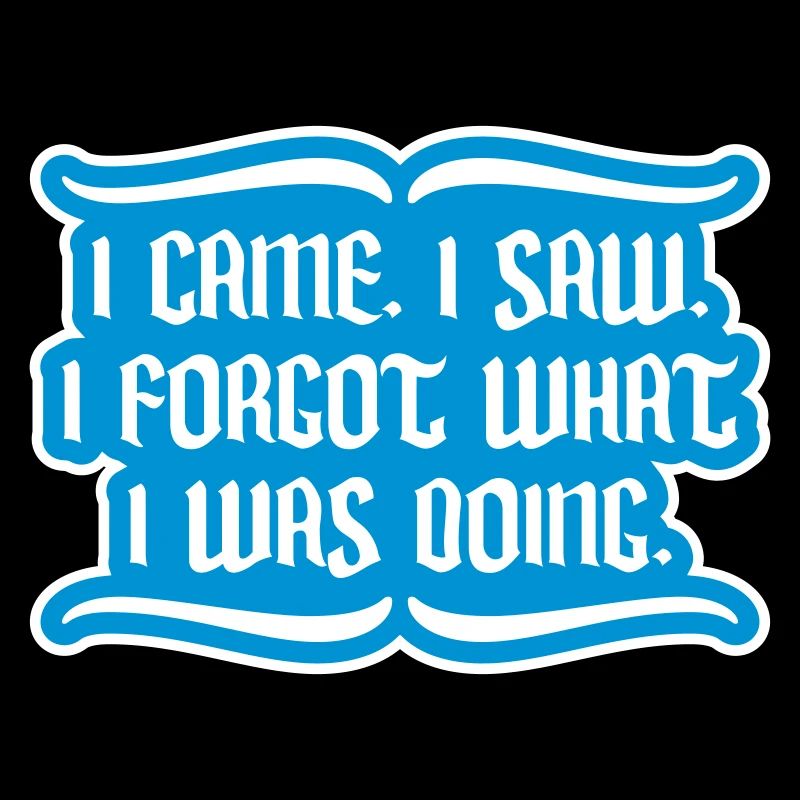 I came saw forget