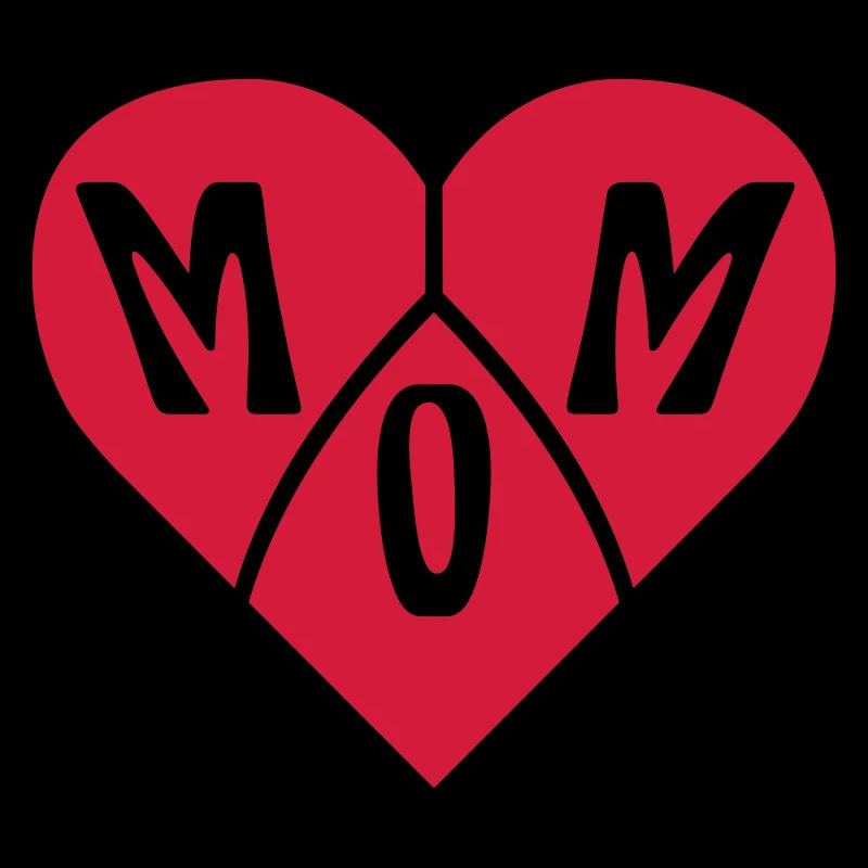 Herz Text Mom