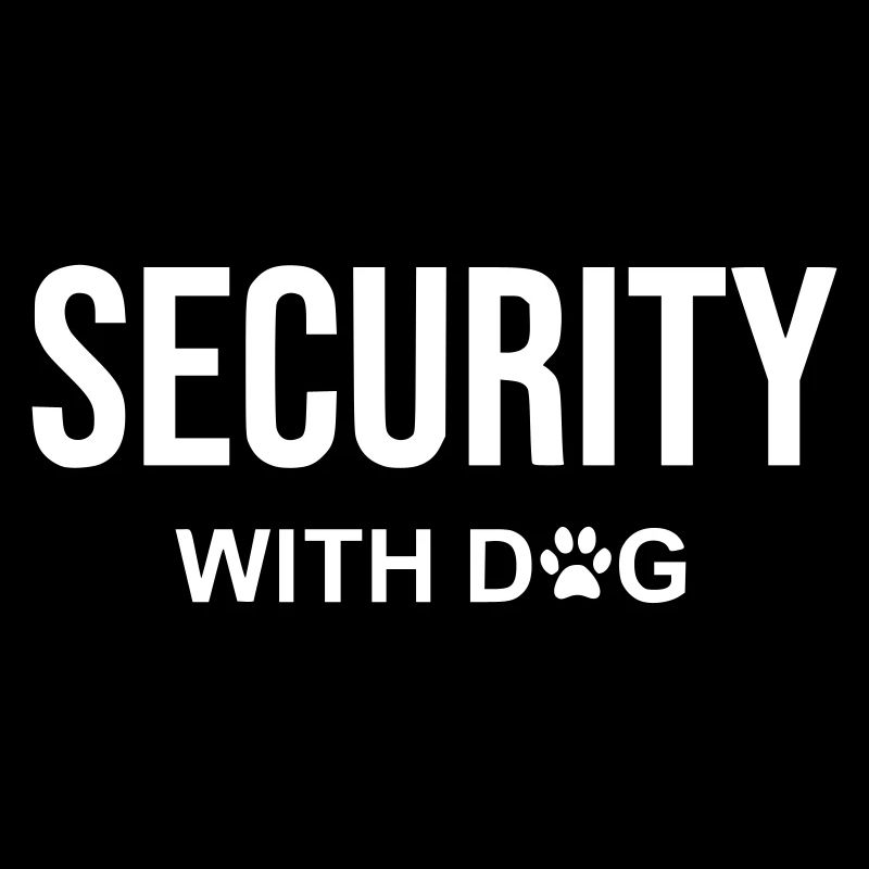 Security with dog