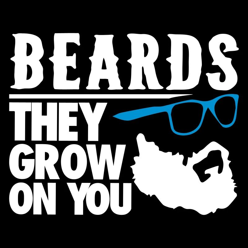 Drôle Barbe Ils se développent sur vous