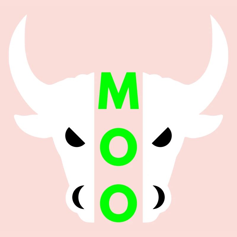 Moo (Hälfte Kopf Stier)