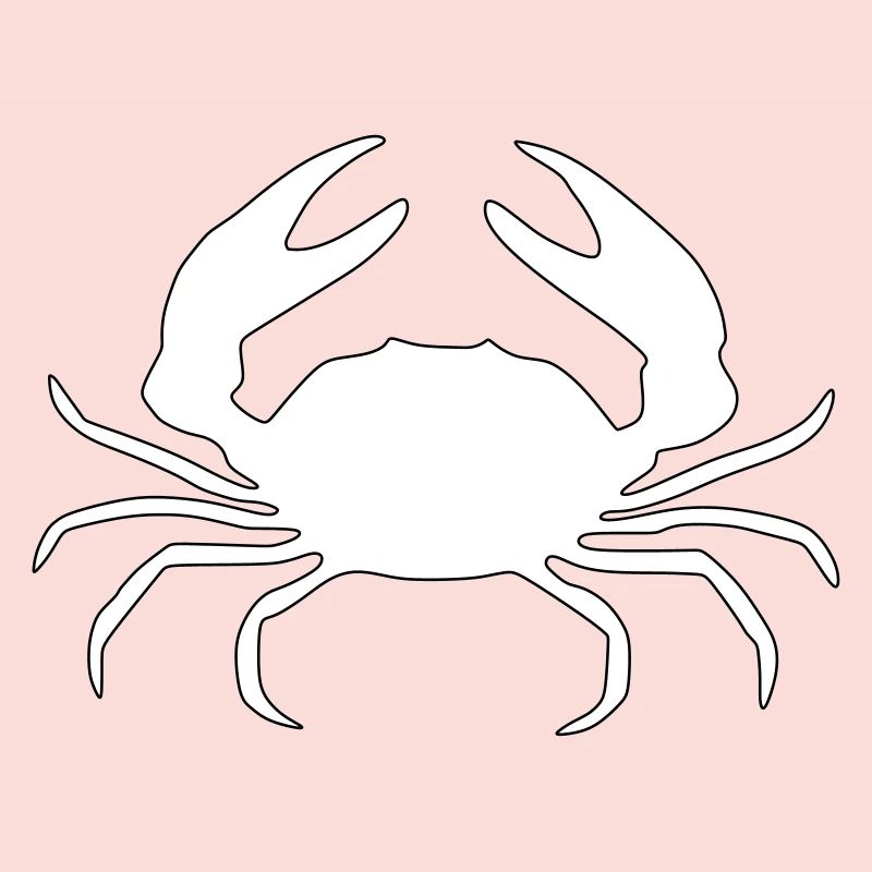 Contraste de crabe