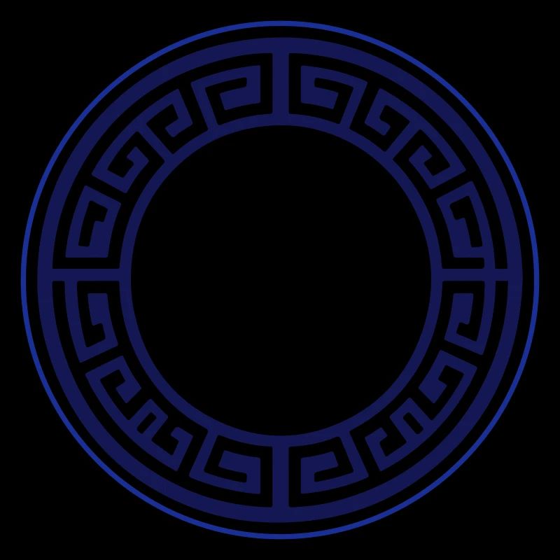 Griechisch Icon Kreis