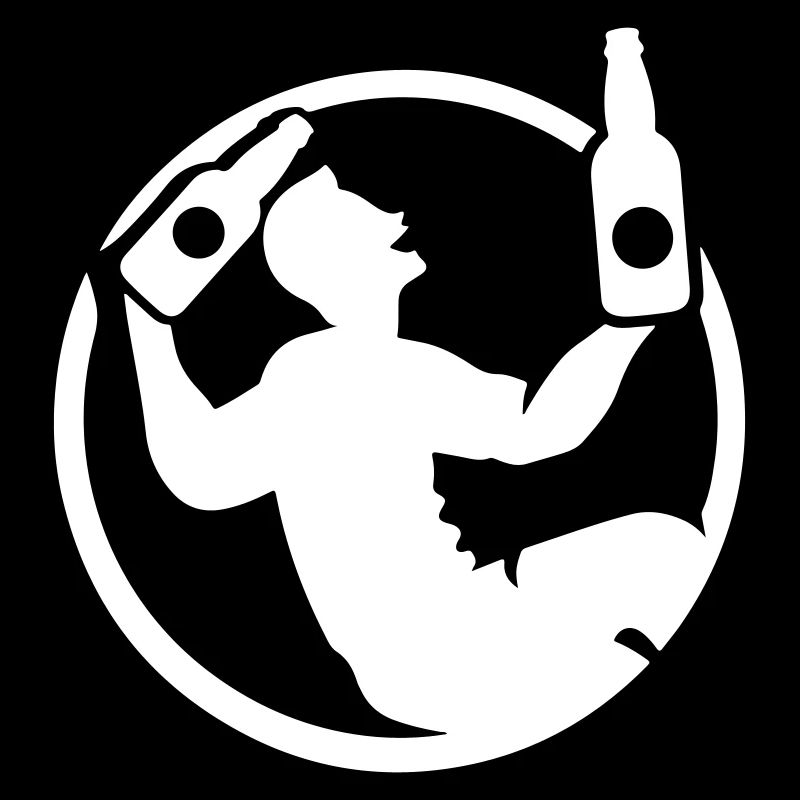 Beer Drinking Party Logo