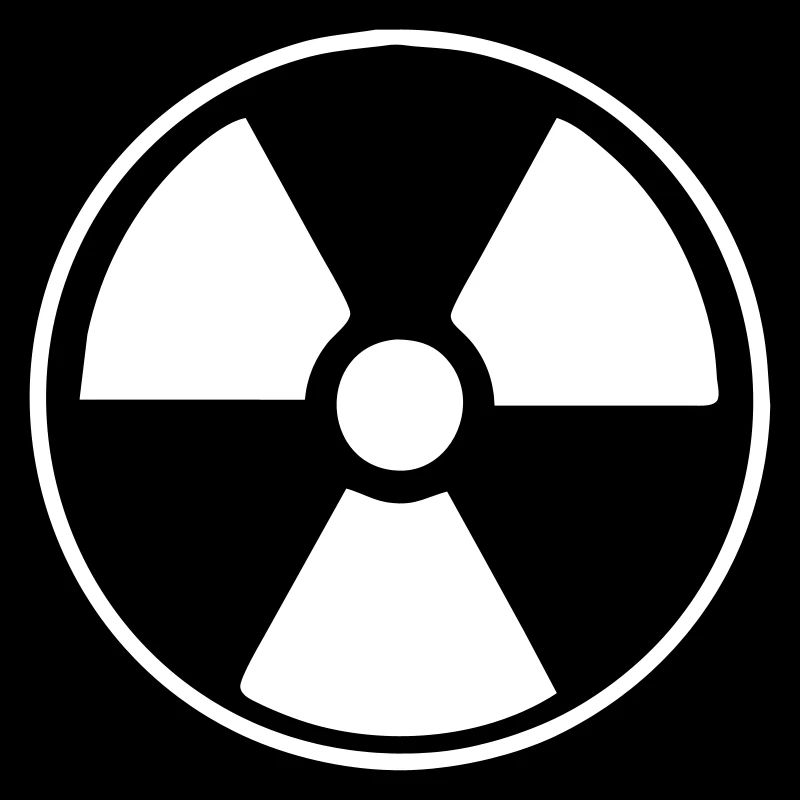 Radioactive Radioactive Symbol Pictogram Vector