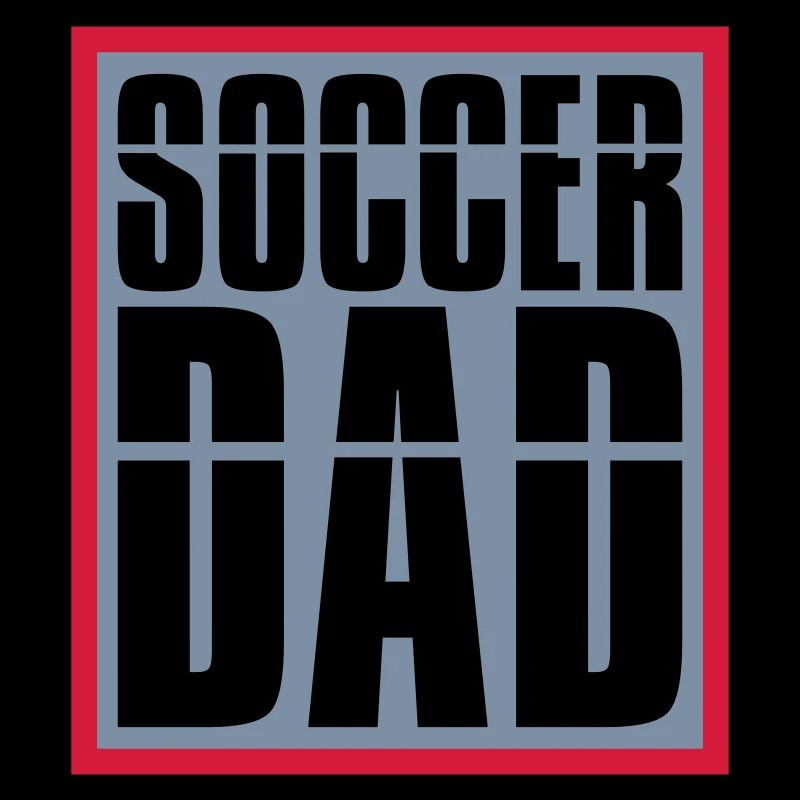 Cool Soccer Dad Logo