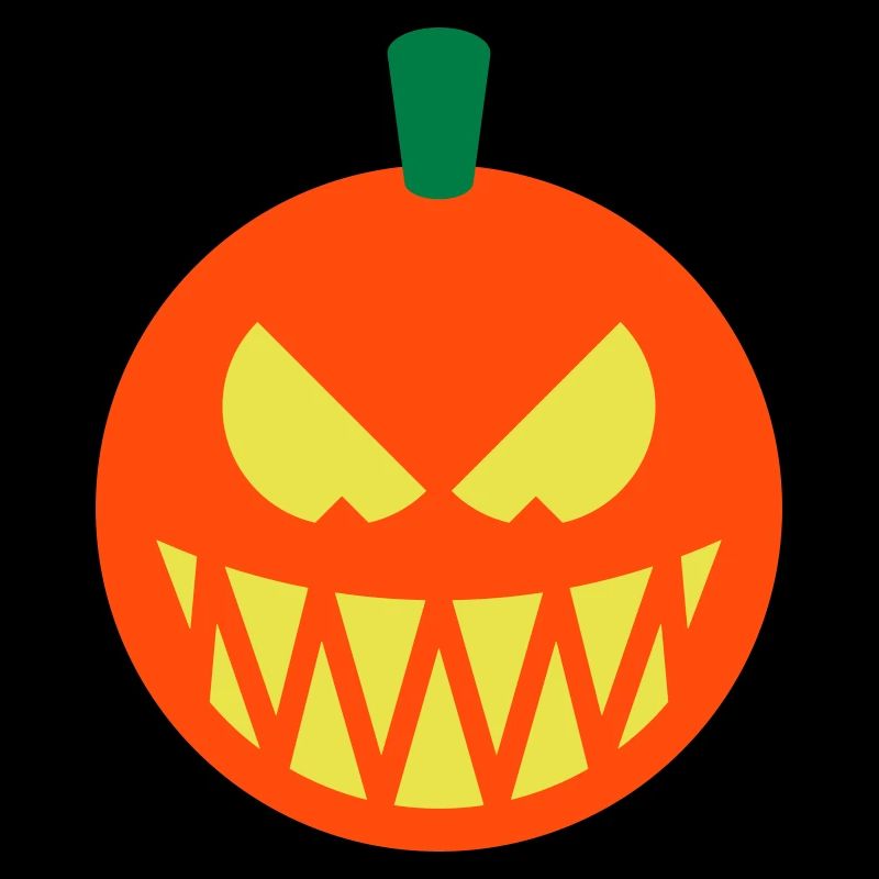 Halloween Pumpkin (Jack O’Lantern / Emoticon / 3C)