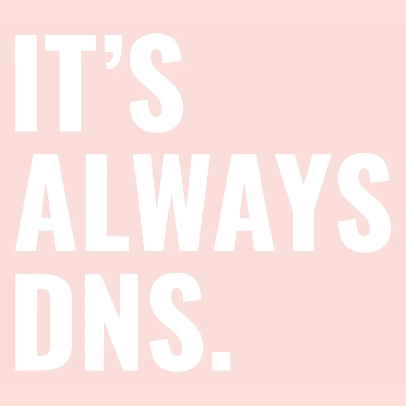 It's Always DNS Network Administrator Tech Support