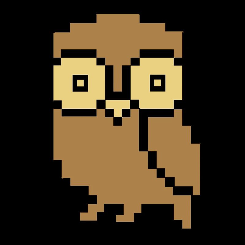 Owl Pixel Color