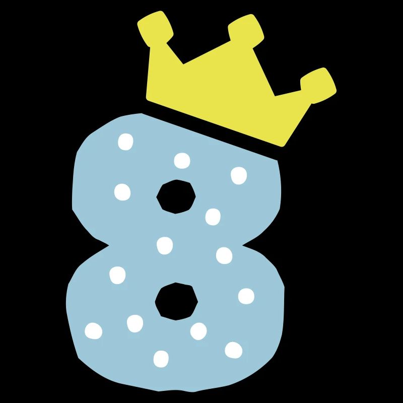 8 couronnes 8 anniversaire 8 ans