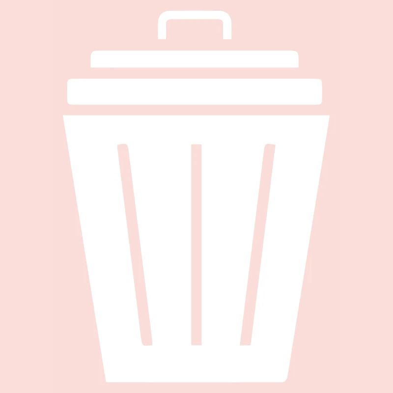 Garbage can icon