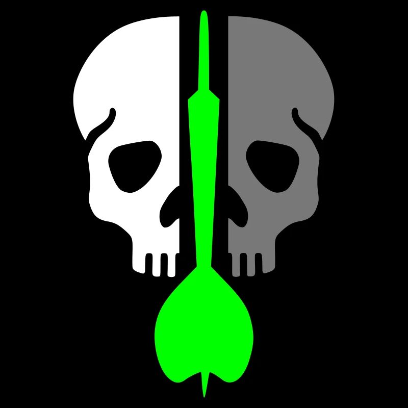 Split skull and dart