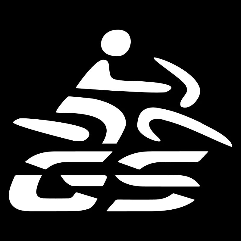 Logo GS pilote n°4 | Blanc