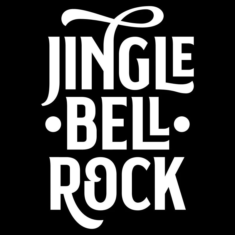 Jingle Bell Rock Typografie
