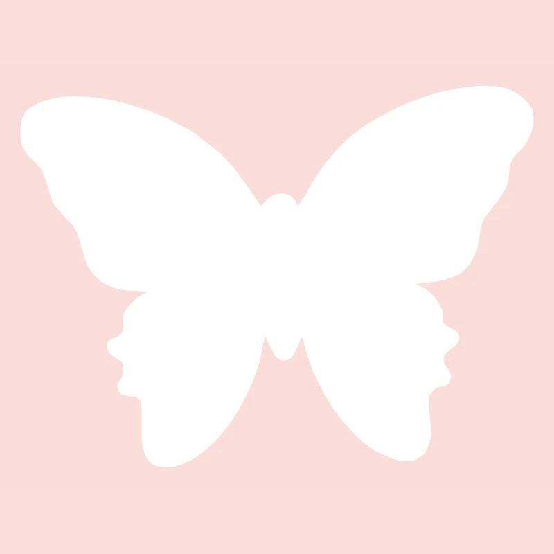 Conception de vecteur silhouette papillon