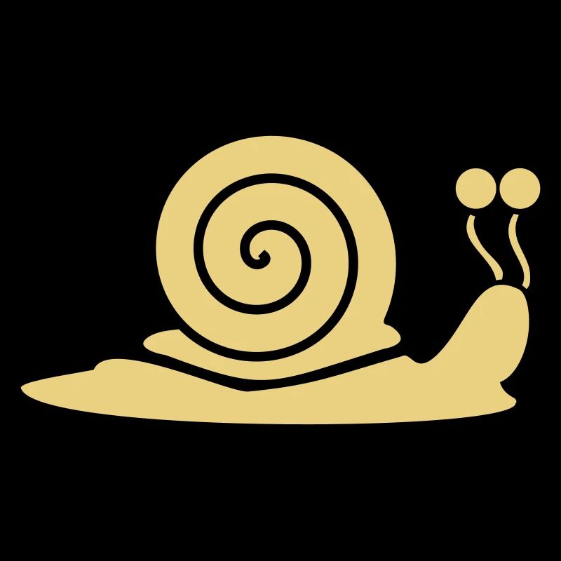 Snail with snail shell