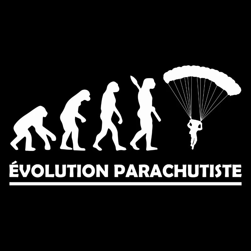 evolution parachutiste / cadeau parachutiste