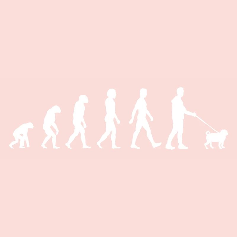 Mops Evolution Pug Hundebesitzer