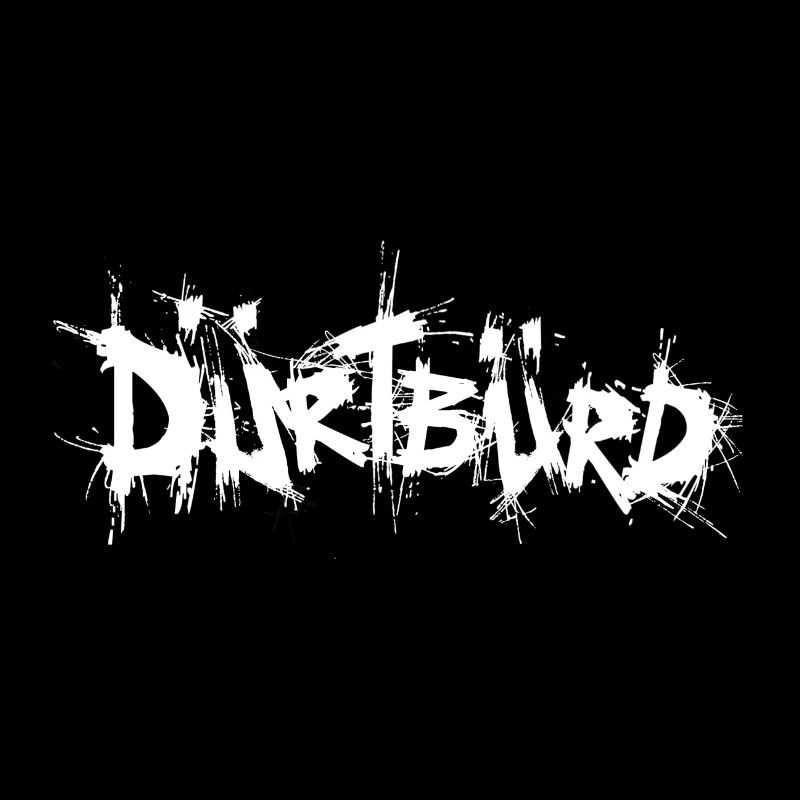 Dürtbürd Merch White Logo