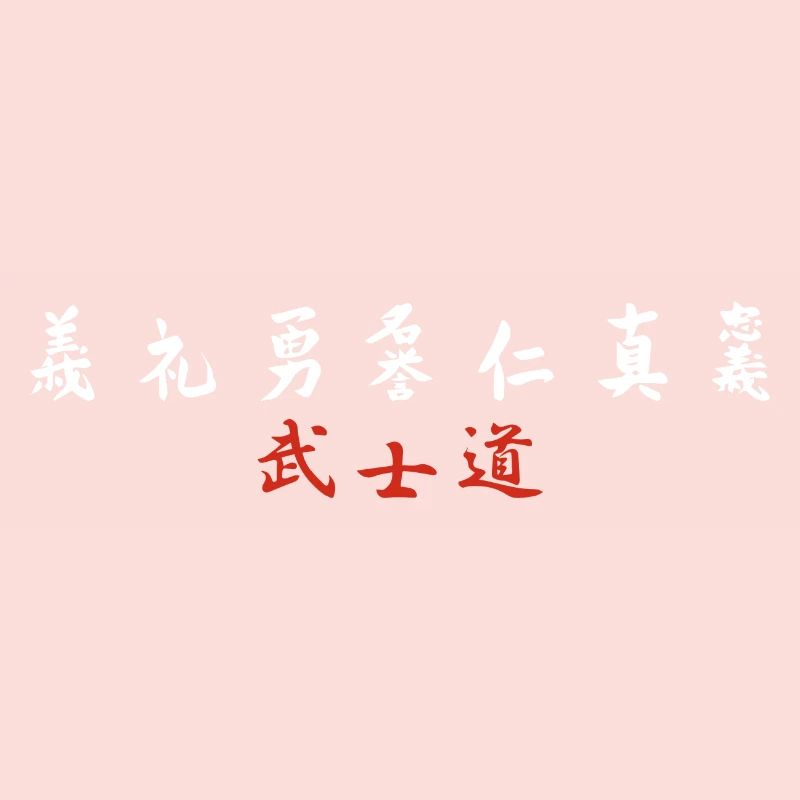 7 Tugenden eines Samurai MMA Samurai Geschenk