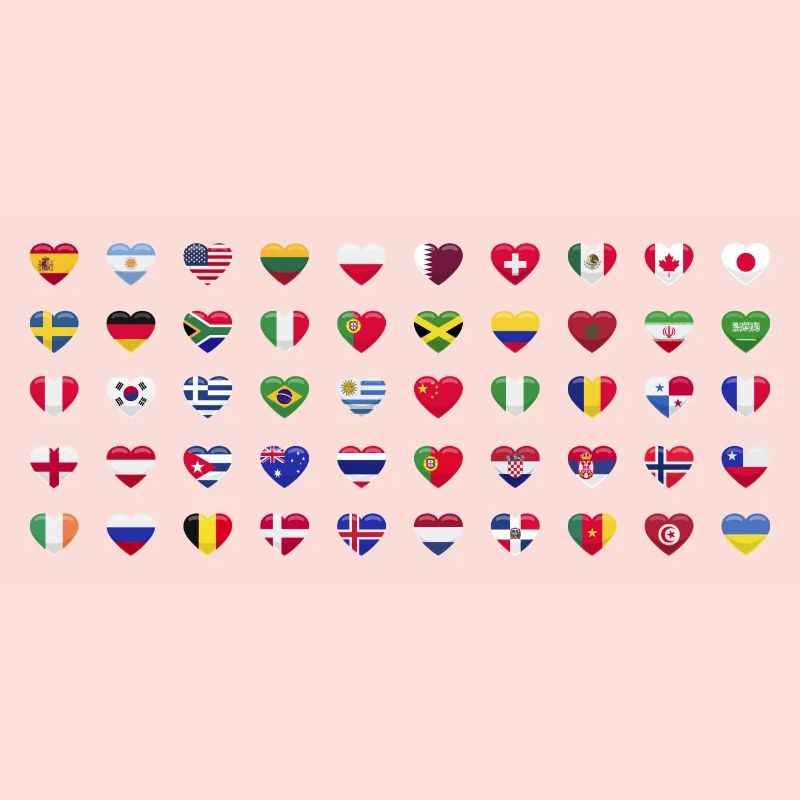 Drapeaux internationaux du monde - Drapeaux des pays