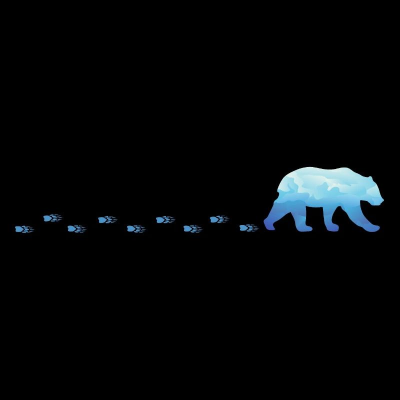 Running Polar Bear