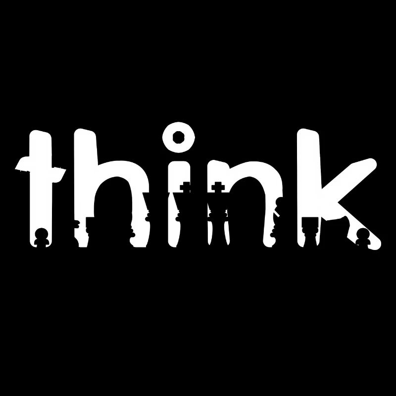 THINK Awesome Epic Chess T-Shirt Present Gift