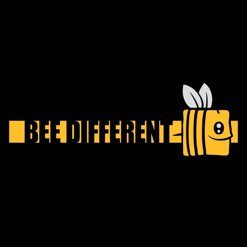 bee different Spruch Zitat