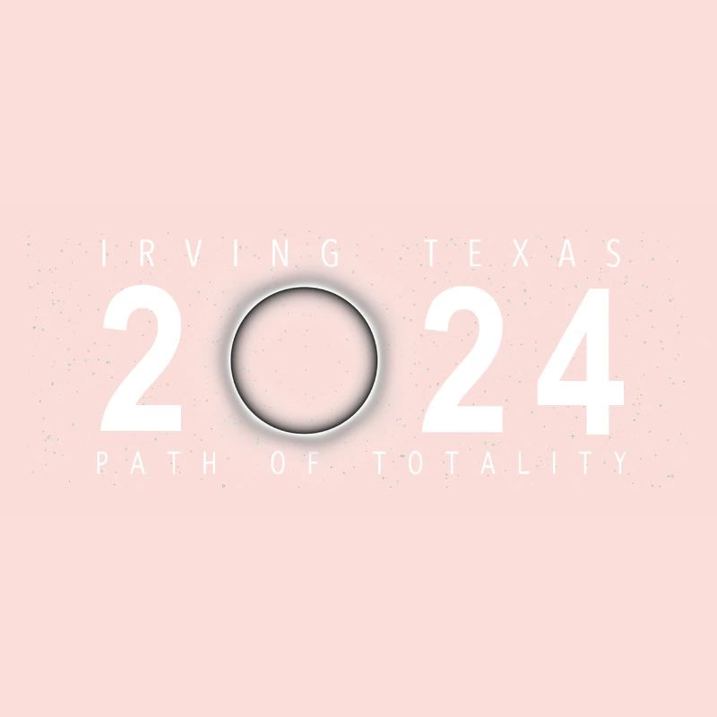 Eclipse de Soleil Irving Texas 8 avril 2024