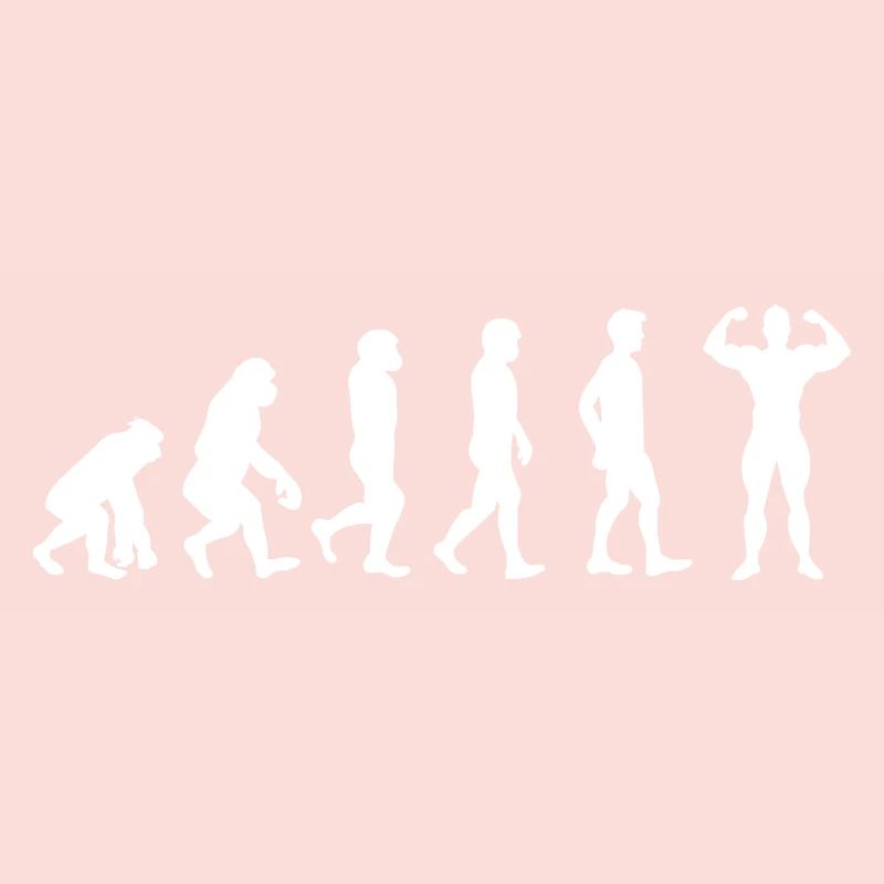 Evolution Bodybuilder weiß