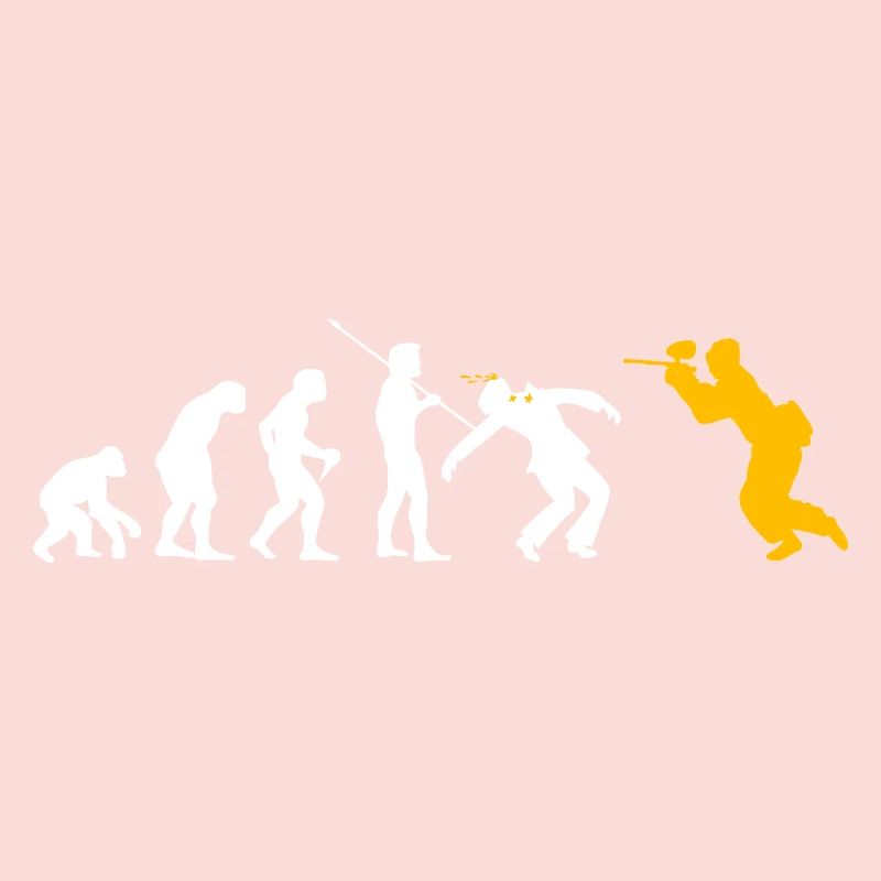 Paintball Evolution Funny Paintball Gift