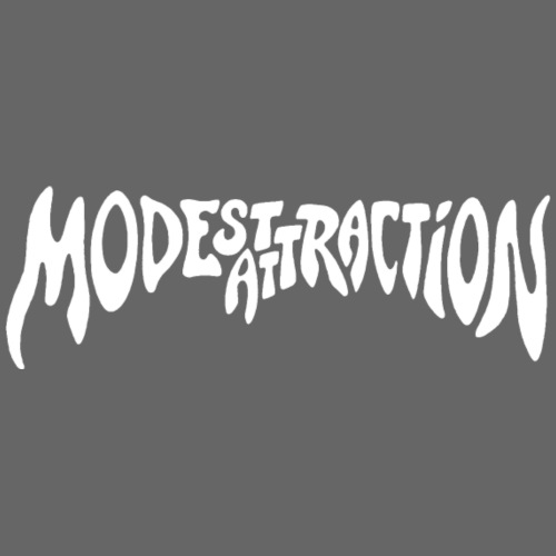 ModestAttraction_logo_whi - Trucker Cap