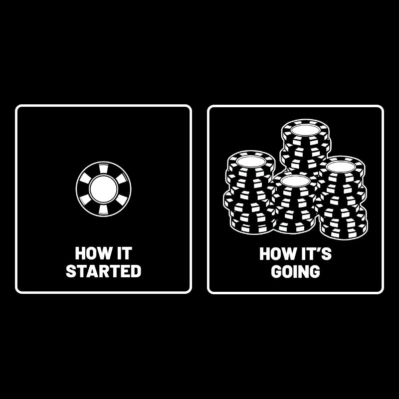 Aces Spades Poker Chips How It Started How It's Go