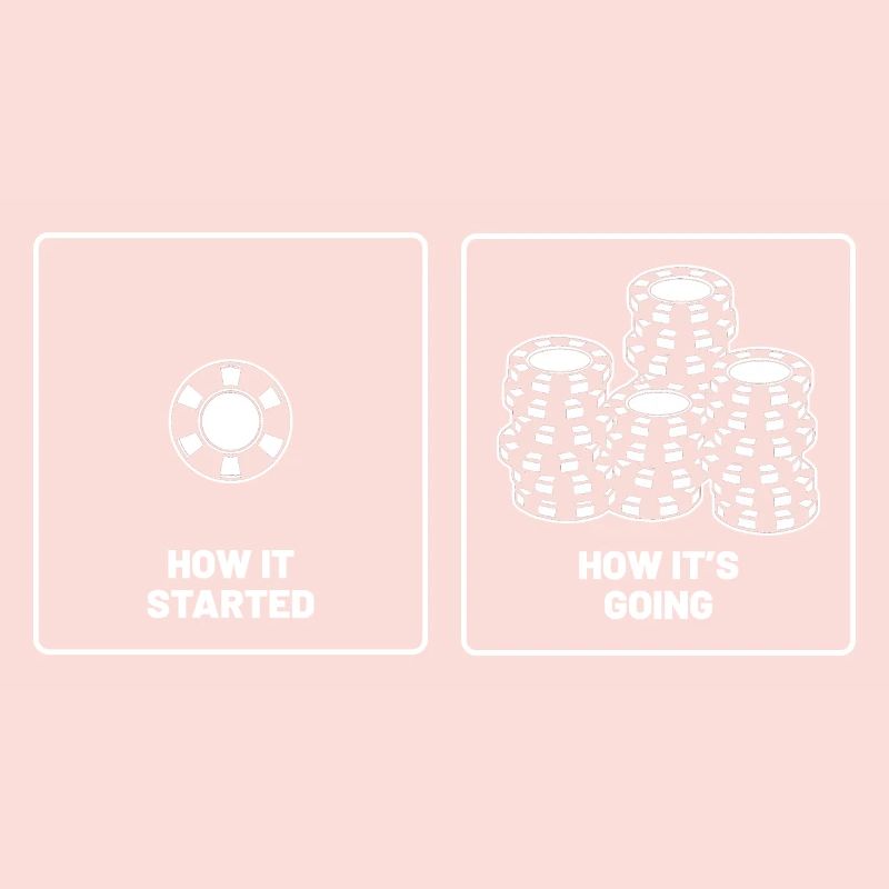 Aces Spades Poker Chips How It Started How It's Go