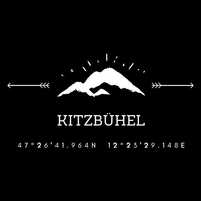 Minimalistisches Kitzbühel-Logo