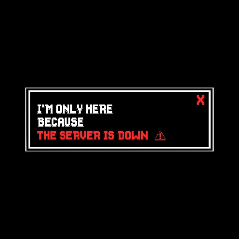 Gamer I'm only here because the server is down