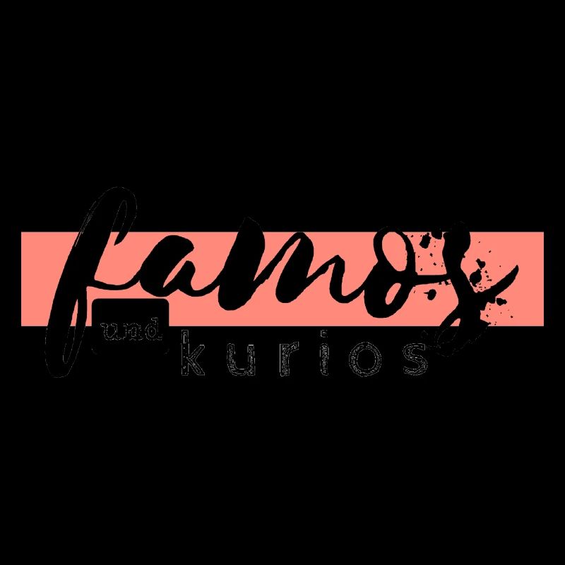 Logo famos et étrange rose