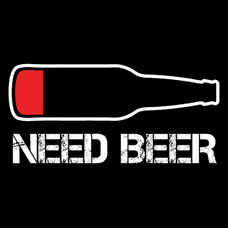 Need Beer Funny Low Battery Dad Sarcastic