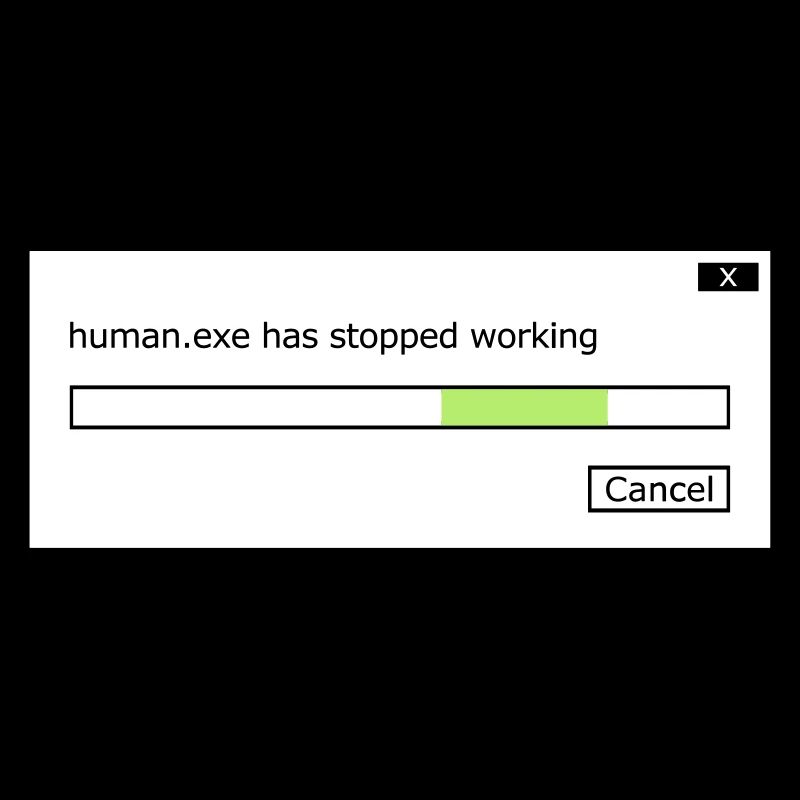 human.exe ne fonctionne plus en disant human .exe