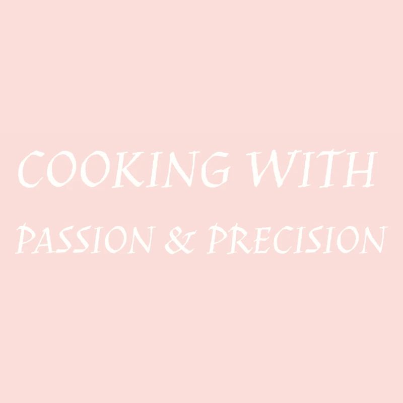 Cuisiner avec passion Précision
