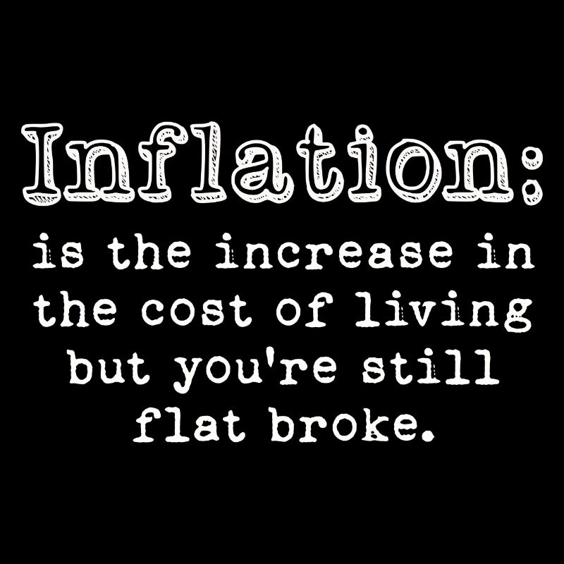 Inflation=Augmentation du coût de la vie Faillite