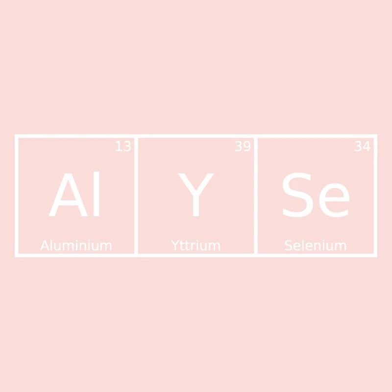 Alyse Name First name Chemistry Periodic Table Elements