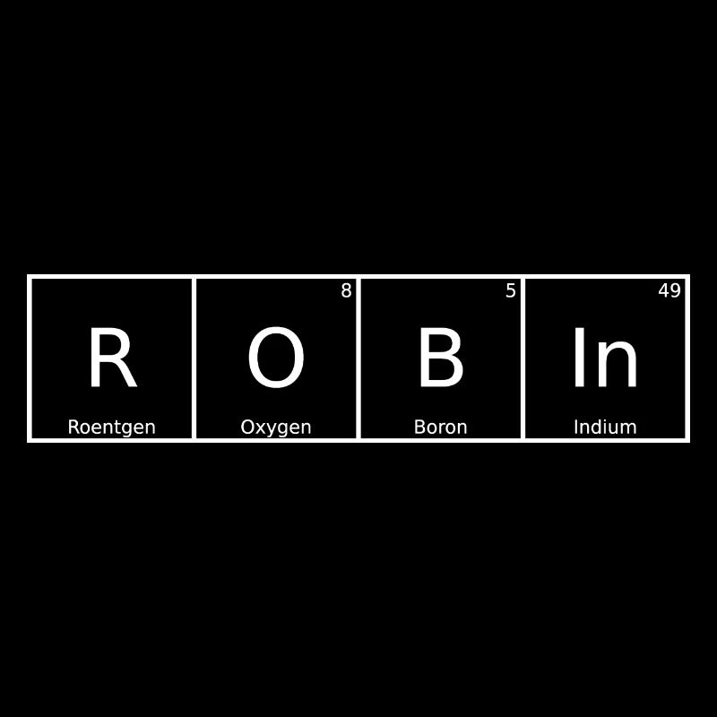 Robin Nom Prénom Chimie Tableau périodique Éléments