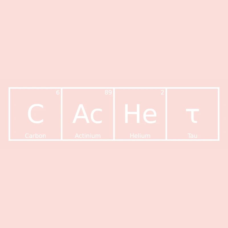 Cachet Nom Prénom Chimie Tableau périodique Éléments