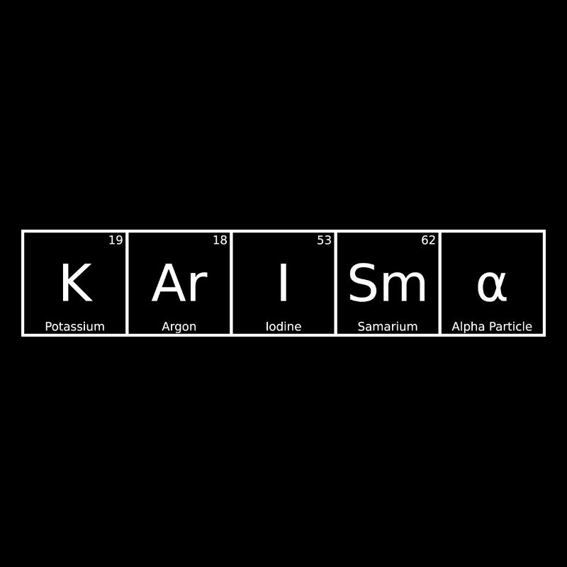 Karisma Name First Name Chemistry Periodic Table Element