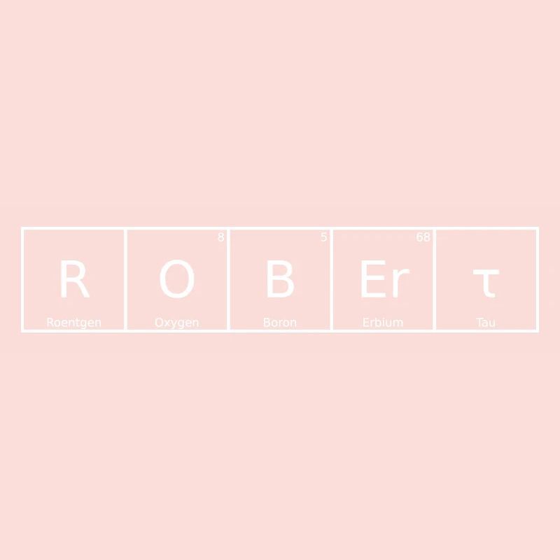 Robert Name First Name Chemistry Periodic Table Elements
