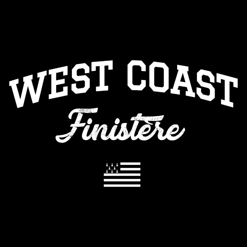 WEST COAST Finistère drapeau breton