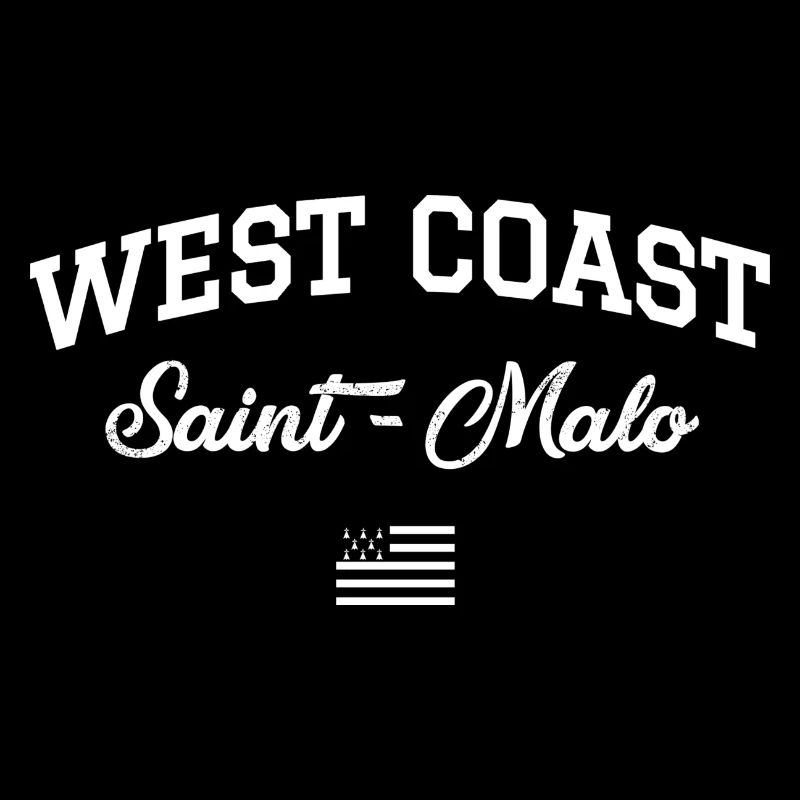 WEST COAST Saint Malo drapeau breton